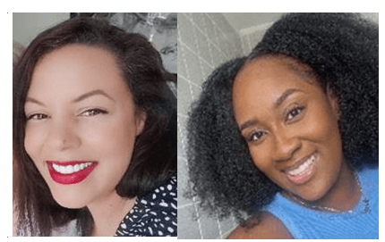 Kirsty (left), Consultant with Spinks and Priscillia (right), People Communications & Inclusion Coordinator with Nash Squared.